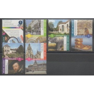 Stamps - Belgium - 2010 - Nb 3966/3971 - Philately