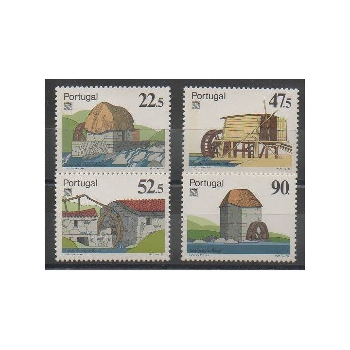 Timbres - Portugal - 1986 - No 1681/1684 - Exposition