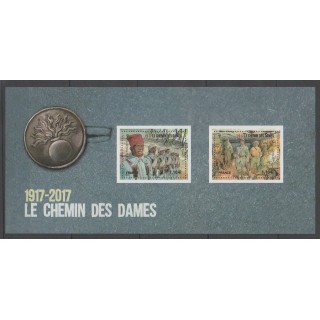 Timbres - France - Bloc souvenir - 2017 - No BS 132 - Première Guerre Mondiale
