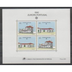 Portugal - 1990 - Nb BF72 - Postal Service - Europa