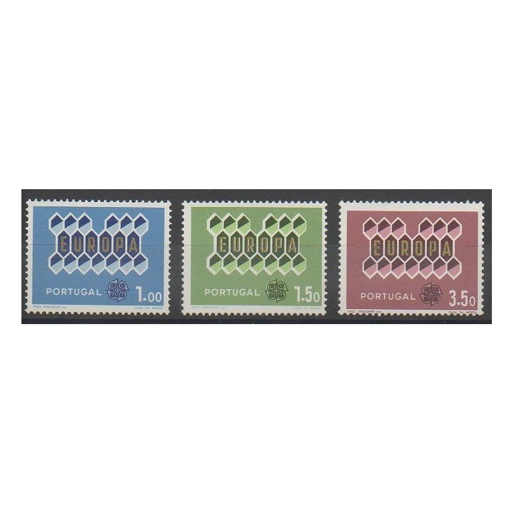 Stamps - Portugal - 1962 - Nb 908/910 - Europa