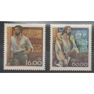 Timbres - Portugal - 1980 - No 1466/1467 - Navigation - Europa