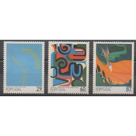 Portugal - 1989 - No 1775/1777 - Peinture
