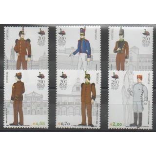 Timbres - Portugal - 2003 - No 2613/2618 - Costumes Uniformes
