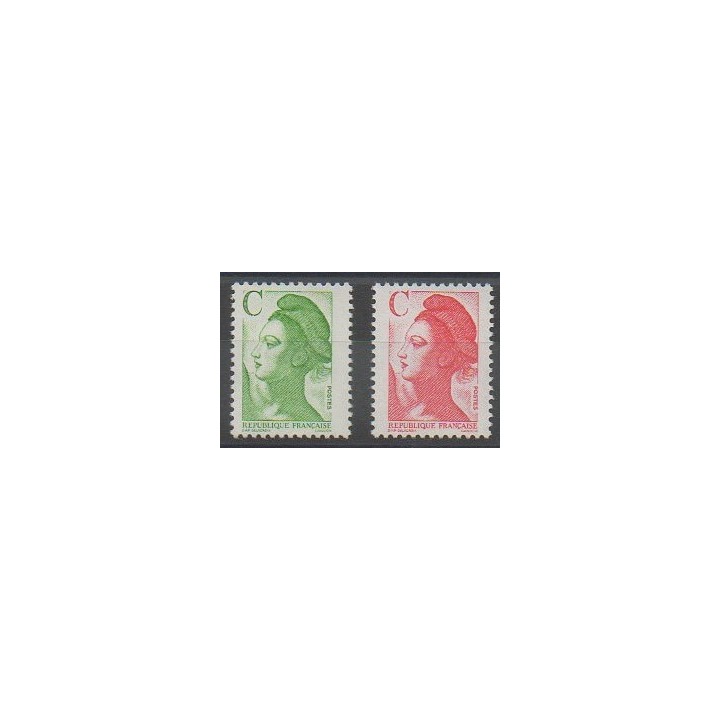 Timbres - France - Poste - 1990 - No 2615/2616