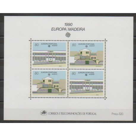 Portugal (Madeira) - 1990 - Nb BF11 - Postal Service - Europa