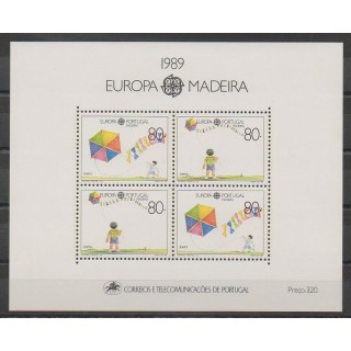 Timbres - Portugal (Madère) - 1989 - No BF10 - Enfance - Europa