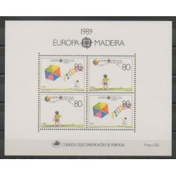 Portugal (Madeira) - 1989 - Nb BF10 - Childhood - Europa