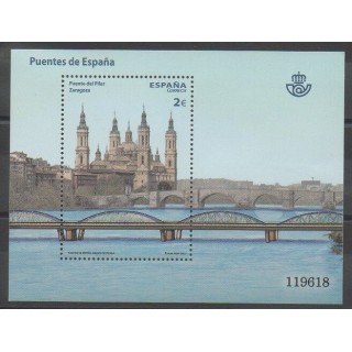 Stamps - Spain - 2013 - Nb F4523 - Bridges