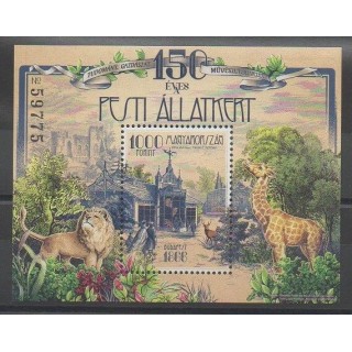 Stamps - Hungary - 2016 - Nb F377 - Mamals
