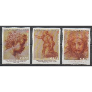 Timbres - Ordre de Malte - 2015 - No 1248/1250 - Peinture