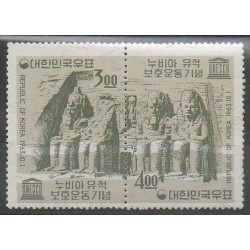 South Korea - 1963 - Nb 313/314 - Monuments