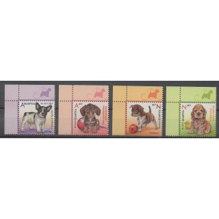 Stamps - Belarus - 2017 - Nb 987/990 - Dogs