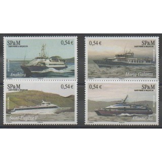 Timbres - Saint-Pierre et Miquelon - 2006 - No 877/880 - Navigation
