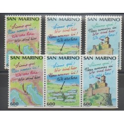 Saint-Marin - 1990 - No 1229/1231A - Tourisme