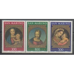 San Marino - 1983 - Nb 1084/1086 - Christmas