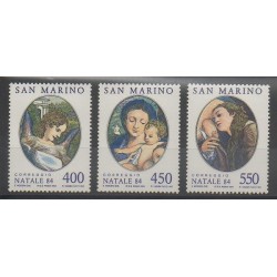 San Marino - 1984 - Nb 1104/1106 - Christmas