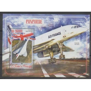 Timbres - Saint-Thomas et Prince - 2014 - No BF786 - Aviation