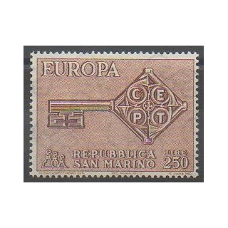Stamps - San Marino - 1968 - Nb 720 - Europa