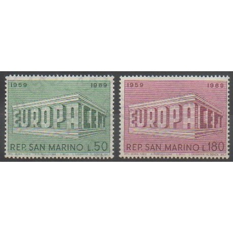 San Marino - 1969 - Nb 732/733 - Europa