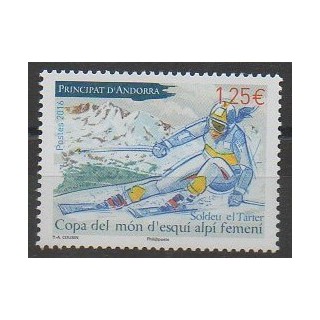 Timbres - Andorre - 2016 - No 779 - Sports divers