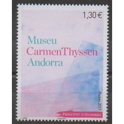 French Andorra - 2017 - Nb 794 - Paintings
