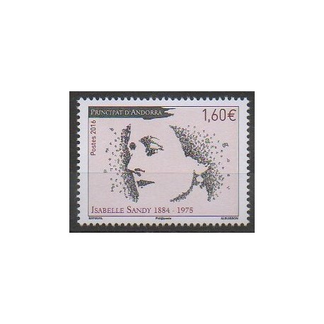 Andorre - 2016 - No 789 - Célébrités