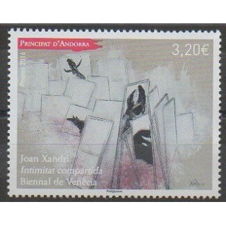 Stamps - French Andorra - 2016 - Nb 787 - Art