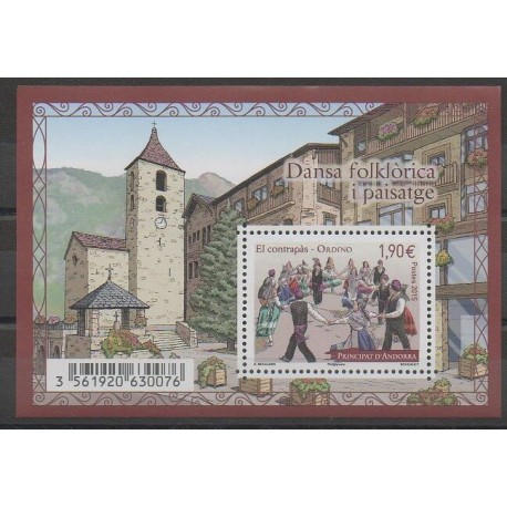 French Andorra - 2015 - Nb F771