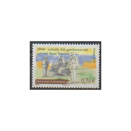 French Andorra - 2015 - Nb 766 - Second World War