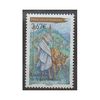 Timbres - Andorre - 2015 - No 764 - Littérature