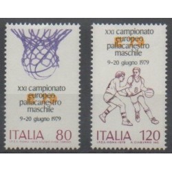 Italie - 1979 - No 1394/1395 - Sports divers