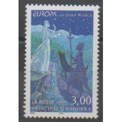 Andorre - 1997 - No 487 - Littérature - Europa