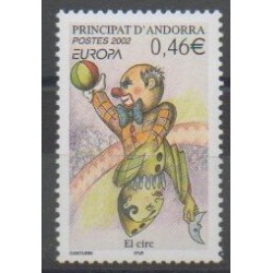 Andorre - 2002 - No 569 - Cirque - Europa