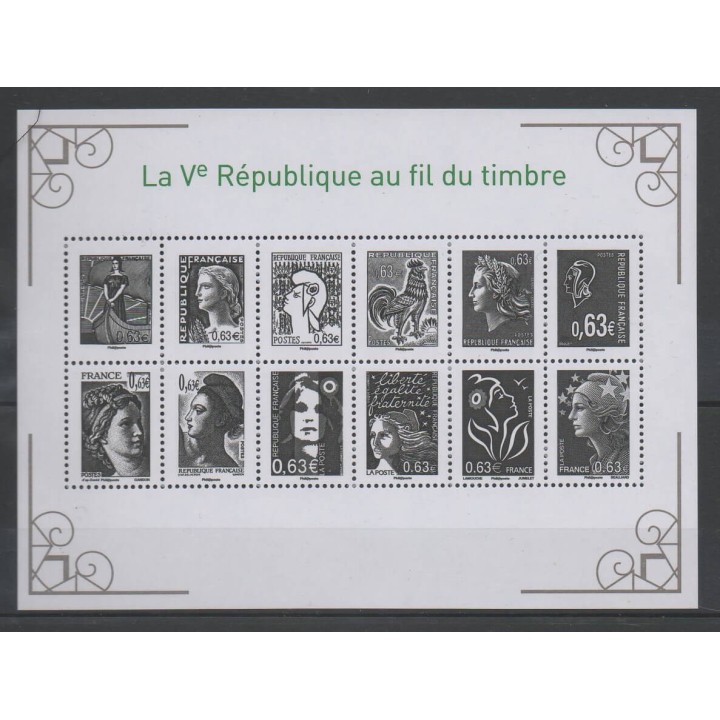 Stamps  - France - Blocks and sheets - 2013 - Nb F 4781