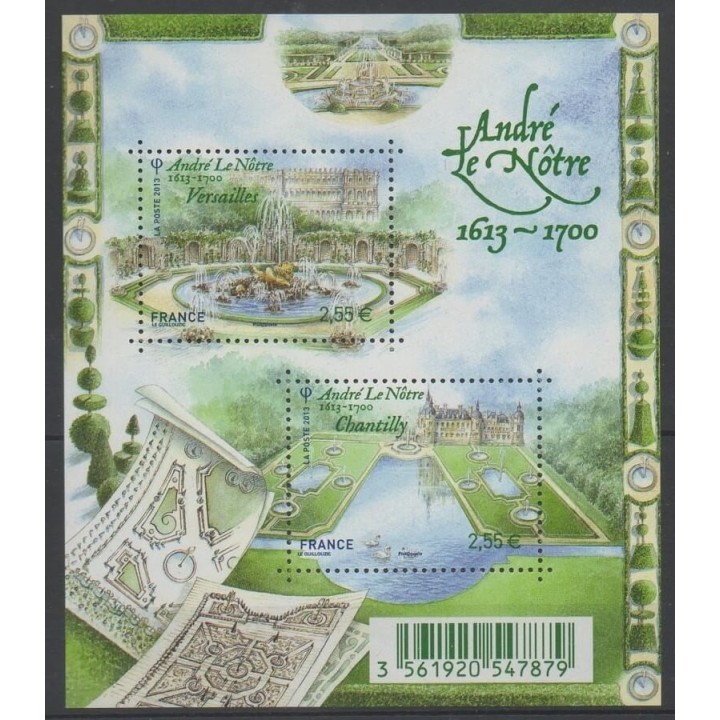 Stamps - France - Blocks and sheets - 2013 - Nb F 4751 - Flora
