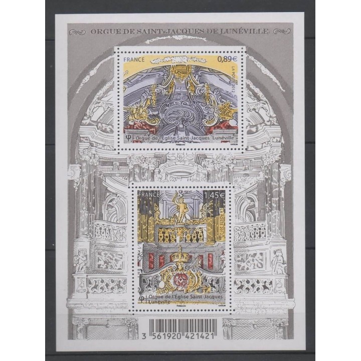 Stamps - France - Blocks and sheets - 2012 - Nb F 4708 - Music