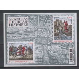 Stamps - France - Blocks and sheets - 2012 - Nb F 4704 - Various Historics Themes