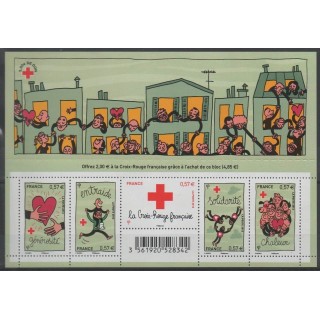 Timbres - France - Blocs et feuillets - 2012 - No F 4699 - Santé ou Croix-Rouge