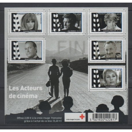France - Blocks and sheets - 2012 - Nb F 4690 - Cinema