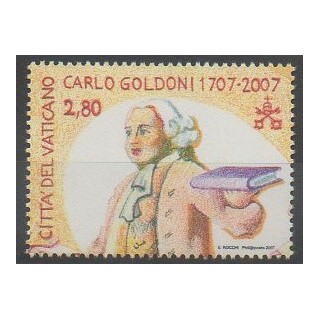 Timbres - Vatican - 2007 - No 1435 - Littérature