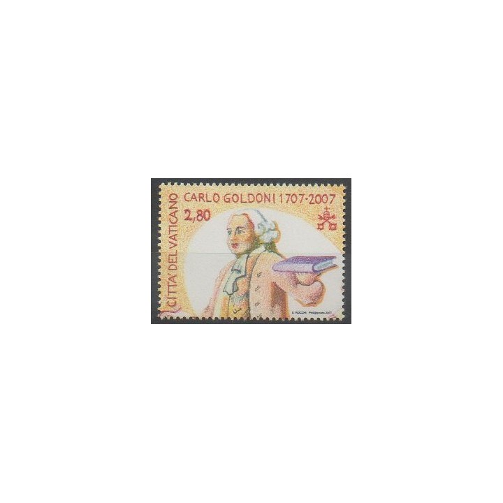 Timbres - Vatican - 2007 - No 1435 - Littérature