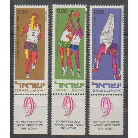 Israel - 1971 - Nb 445/447 - Various sports