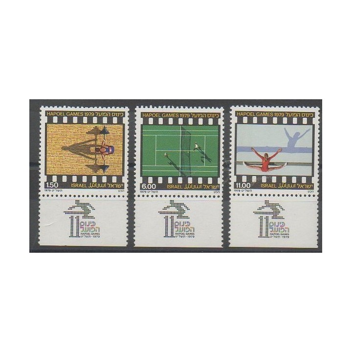 Stamps - Israel - 1979 - Nb 735/737 - Various sports