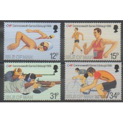 Man (Ile de) - 1986 - No 293/296 - Sports divers