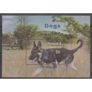 Stamps - Antigua - 2005 - Nb BF600 - Dogs