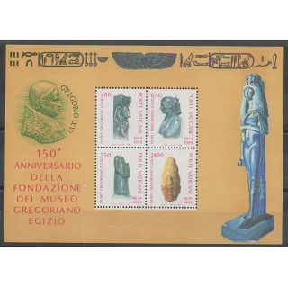 Stamps - Vatican - 1989 - Nb BF11 - Art