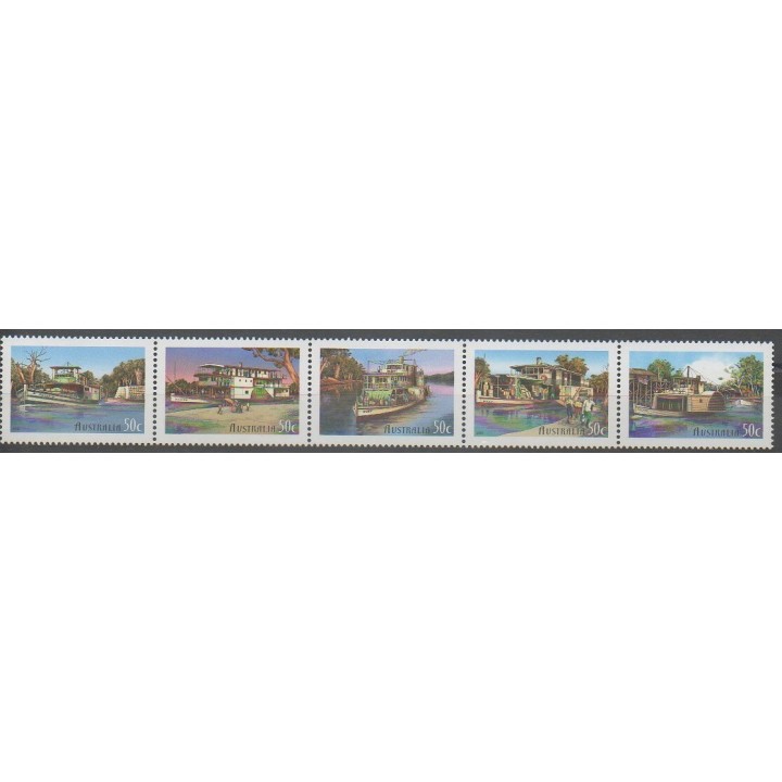 Timbres - Australie - 2003 - No 2135/2139 - Navigation