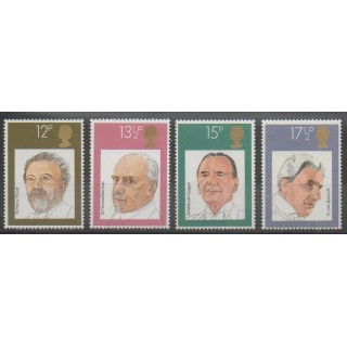 Timbres - Grande-Bretagne - 1980 - No 951/954 - Musique
