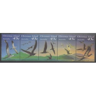 Stamps - Christmas (Island) - 1993 - Nb 387/391 - Birds